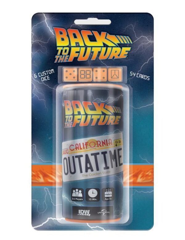 Back To The Future Outatime Dice Game