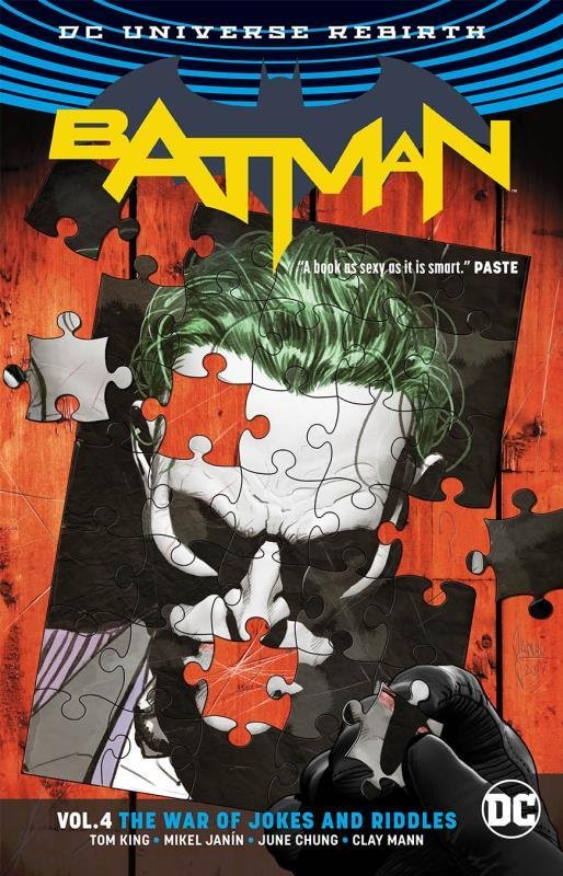 Batman TP 04 the War of Jokes & Riddles Rebirth