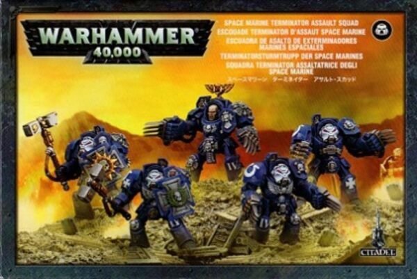 SPACE MARINES TERMINATOR ASSAULT SQUAD