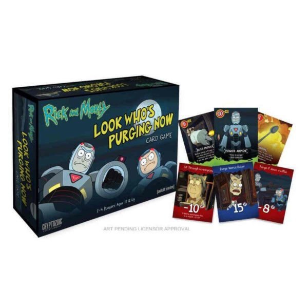 Rick and Morty Look Who's Purging Now Card Game