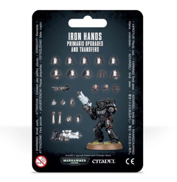 IRON HANDS PRIMARIS UPGRADES & TRANSFERS