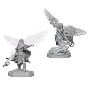 Aasimar Female Wizard: D&D Nolzur's Marvelous Unpainted Miniatures (W4)