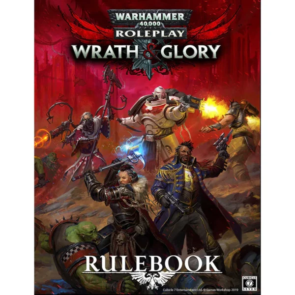 Wrath & Glory Core Rulebook: Warhammer 40000 Roleplay RPG (Revised Edition)