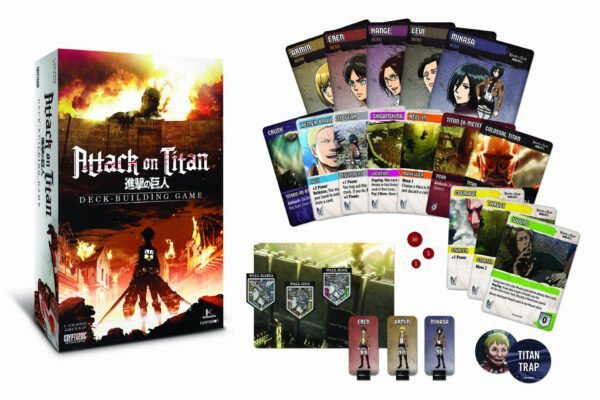 Attack On Titan Deck Building Game