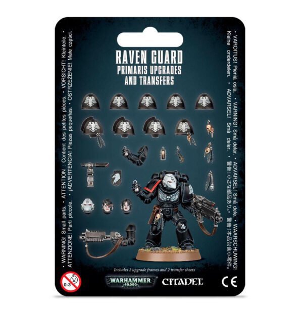 RAVEN GUARD PRIMARIS UPGRADES & TRANSFRS