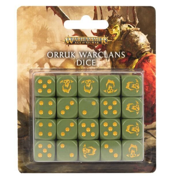 AGE OF SIGMAR: ORRUK WARCLANS DICE