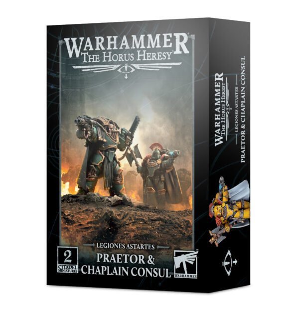 L/ASTARTES: PRAETOR & CHAPLAIN  CONSUL