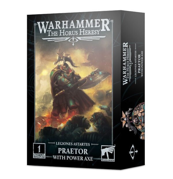 L/ASTARTES: PRAETOR WITH  POWER AXE
