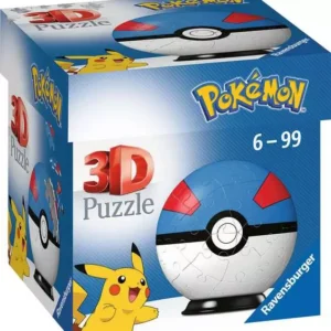 Pokemon Great Ball 3D Puzzle, 54pc