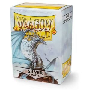 Dragon Shield - Matte Silver (100 Sleeves)