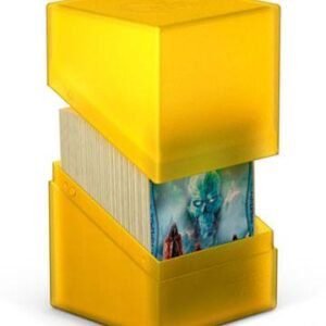 Ultimate Guard Boulder Deck Case 100+  Standard Size Amber
