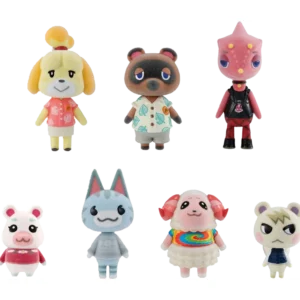 Animal Crossing - 7 Miniature Figure