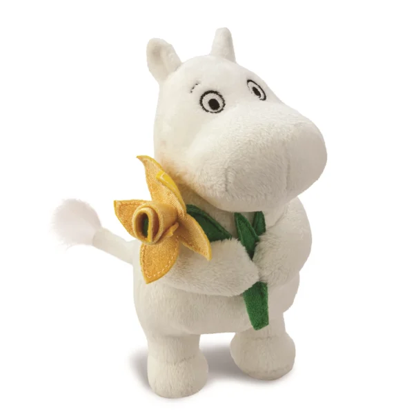 Moomin Standing with Daffodil 6.5"
