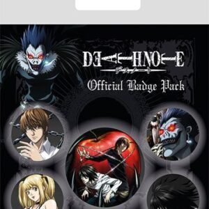 DEATH NOTE BADGE PACK