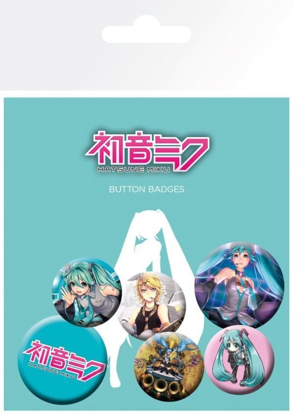 Hatsune Miku Button Badges