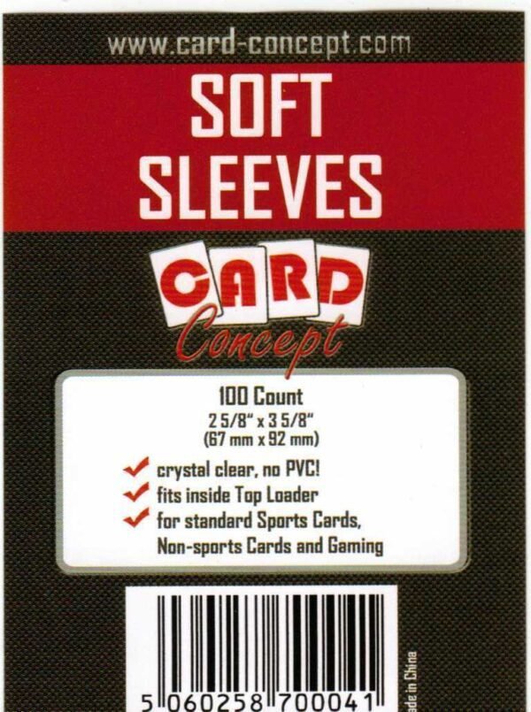 Card Concept Soft Sleeve Pkt of 100