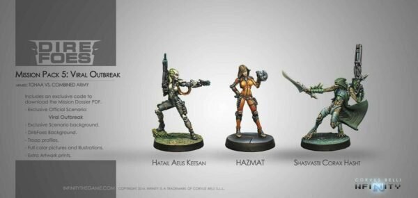 Dire Foes Mission Pack 5: Viral Outbreak (Tohaa VS Shasvasti
