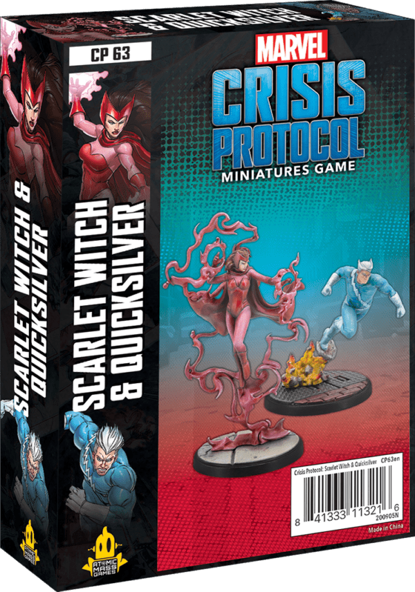 Scarlet Witch and Quicksilver: Marvel Crisis Protocol