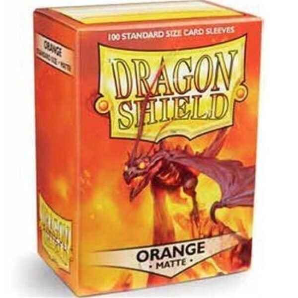 Dragon Shield Matte Japanese size - Orange