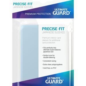 Ultimate Guard Precise-Fit Sleeves Japanese Size Transparent (100)