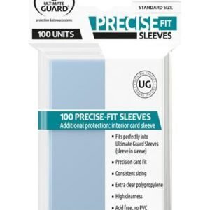 Ultimate Guard Precise-Fit Sleeves Standard Size Transparent (100)