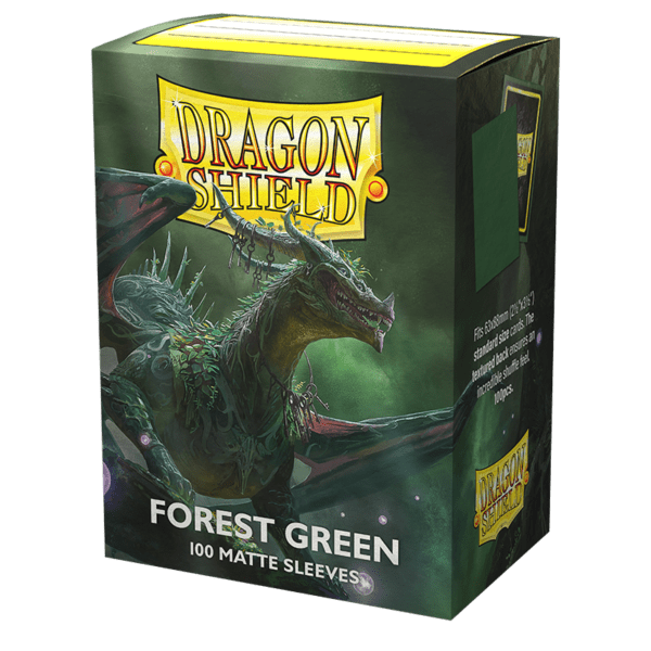 Dragon Shield Matte Forest Green (100)