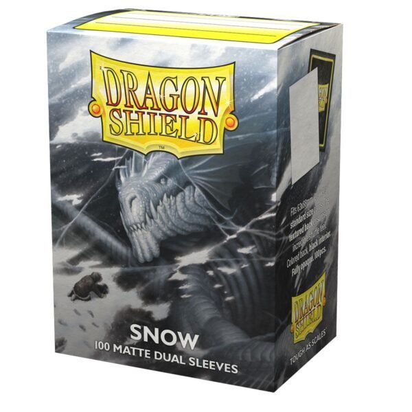 Dragon Shield - Standard size - Dual Matte - Snow 'Nirin' (100)