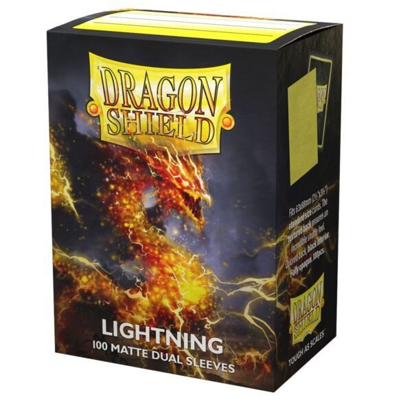 Dragon Shield - Standard size - Dual Matte - Lightning 'Ailia' (100)