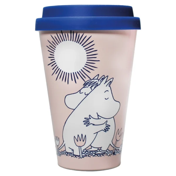 Travel Mug RPET (400ml) - Moomin (Hug)