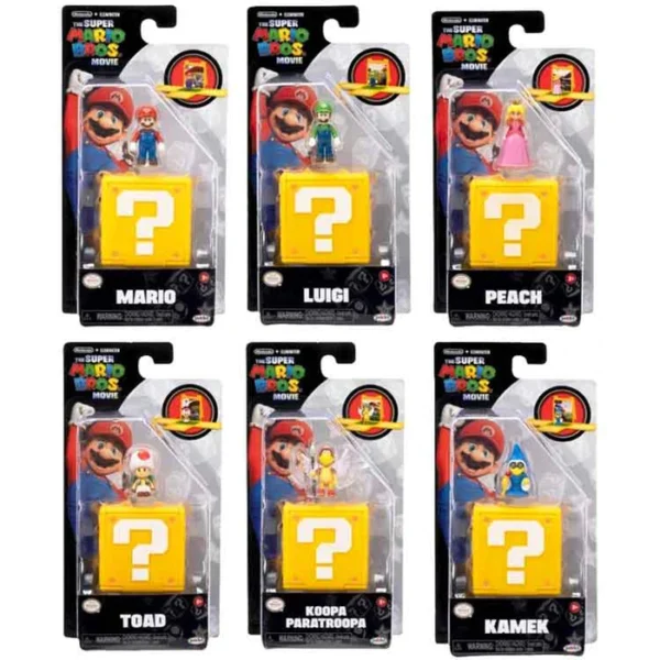 Super Mario Movie mini figures