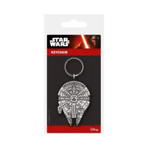 STAR WARS (MILLENNIUM FALCON) PVC KEYCHAIN