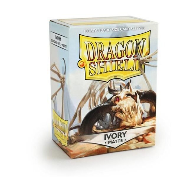 Dragon Shield Matte Ivory Sleeves (100)