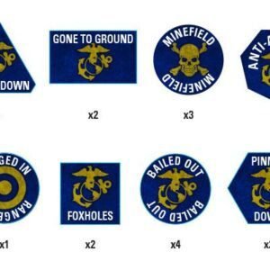 Team Yankee USMC Token Set