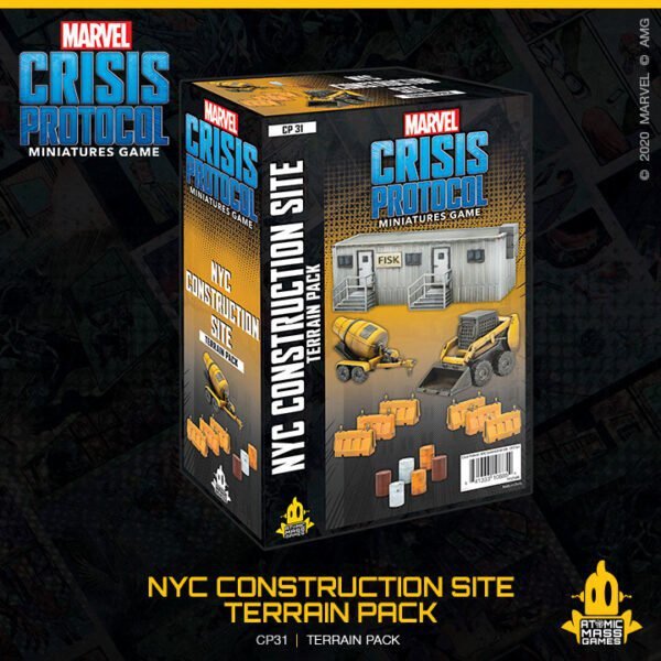 Marvel Crisis Protocol: NYC Construction Site Terrain Expansion
