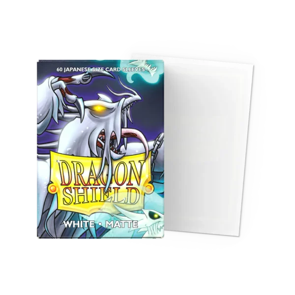 Dragon Shield Small Sleeves - Matte White (60)