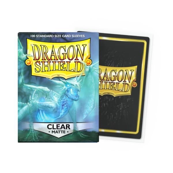 Dragon Shield - Matte  Clear (100 Sleeves)