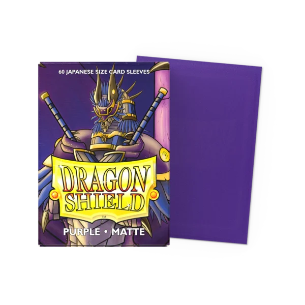 Dragon Shield Small Sleeves - Matte Purple (60)