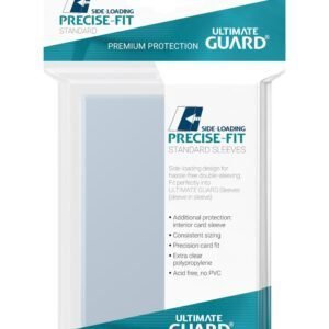 Ultimate Guard Precise-Fit Sleeves Side-Loading Standard Size  Transparent (100)