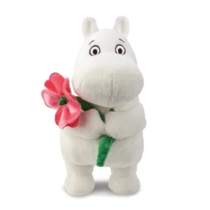 Moomin Standing with Pink Flower 6.5"