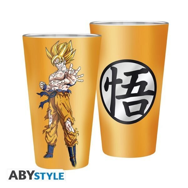 DRAGON BALL - Large Glass - 400ml - Goku Super
