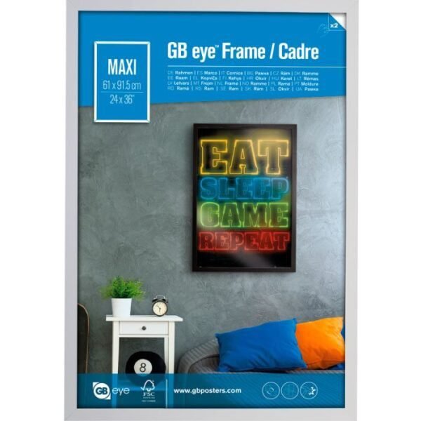 GB White Frame - Maxi 61x91.5cm - Eton