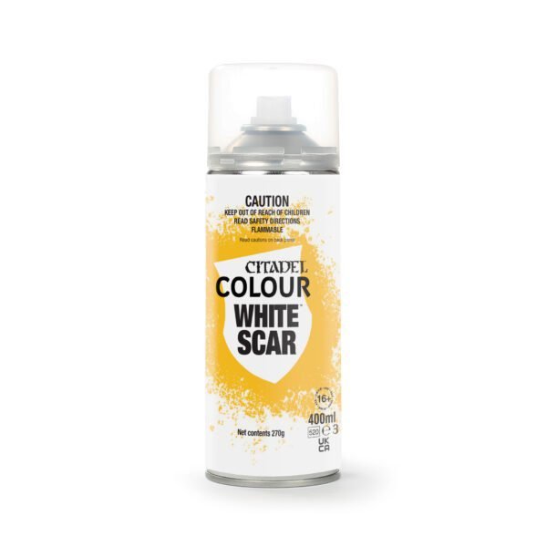 WHITE SCAR SPRAY PAINT (ROW)