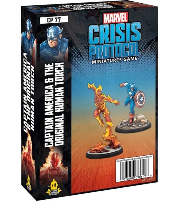 Captain America and the Original Human Torch: Marvel Crisis