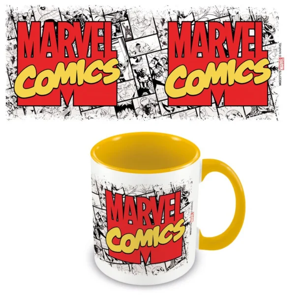 MARVEL (LOGO RED) COLOURED INNER MUG