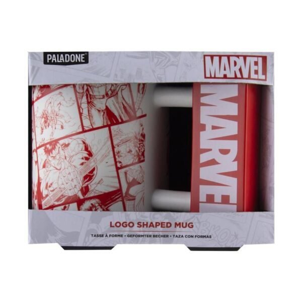 Marvel Logo Shaped Mug - Image 3