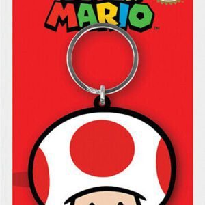 SUPER MARIO (TOAD) PVC KEYCHAIN