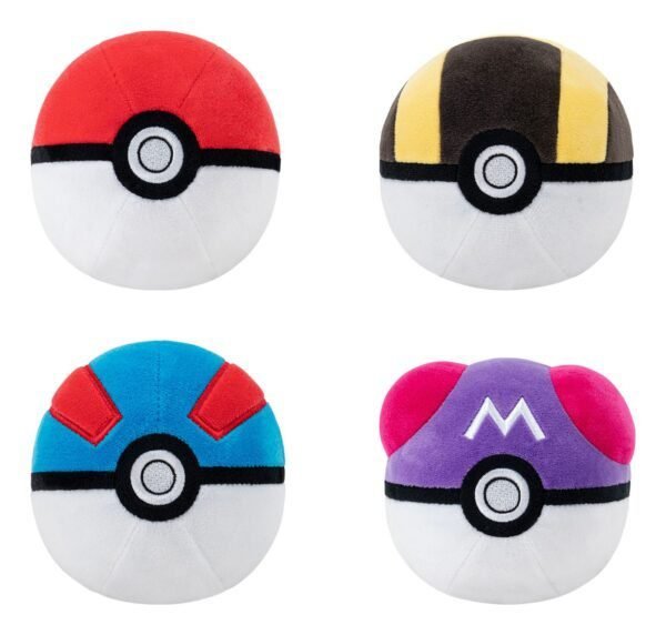 Pokemon 4" Poke Ball Plush Assortment