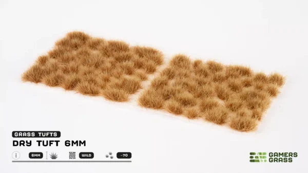 Dry Tuft 6mm Small Static Grass Tufts