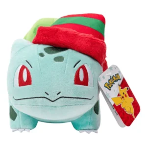 Pokemon 8" Holiday Plush - Bulbasaur with Elf Hat