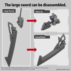 30MM CUSTOMIZE WEAPONS HEAVY WEAP 1